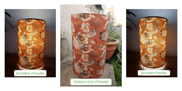 Lampe d'ambiance en tissu - Taille M - 2ème série