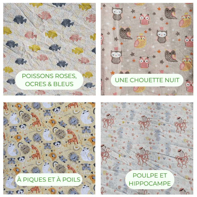 Panière - Tissu coton enfant