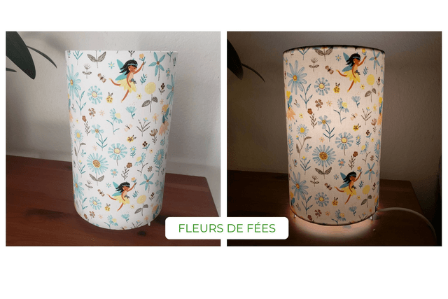 Lampe d'ambiance en tissu - Taille M - 1ère série