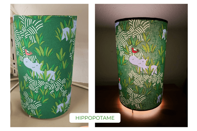 Lampe d'ambiance en tissu - Taille S - Divers motifs enfants