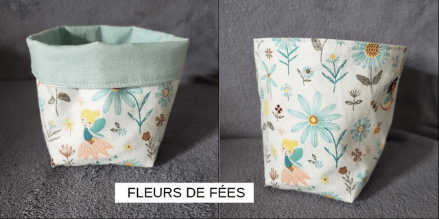Panière - Tissu coton enfant