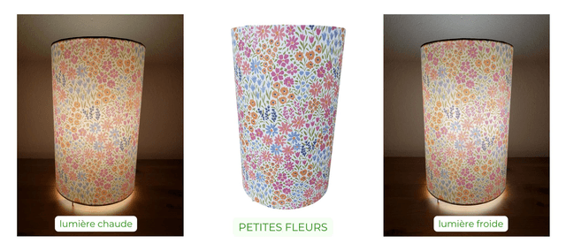Lampe d’ambiance en papier – Taille S ou M – Divers motifs