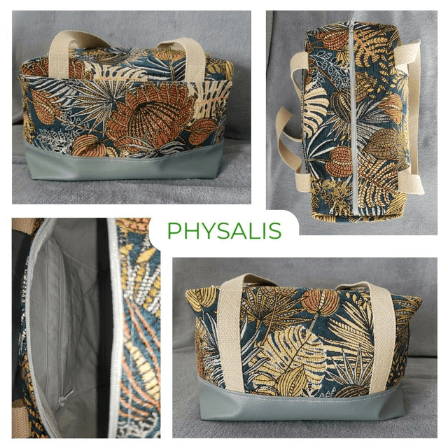 Sac à main - Tissu jacquard - Divers motifs