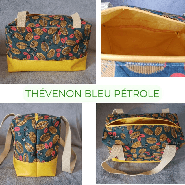 Sac à main - Tissu Maison Thévenon - Divers motifs