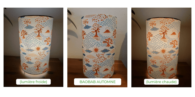 Lampe d&#039;ambiance en tissu - Taille M - 2ème série
